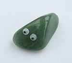 Камень-домовик зеленый кварц (празем) - подробнее...
